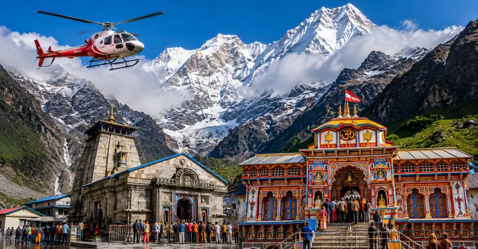 Do Dham Yatra by Helicopter From Dehradhun