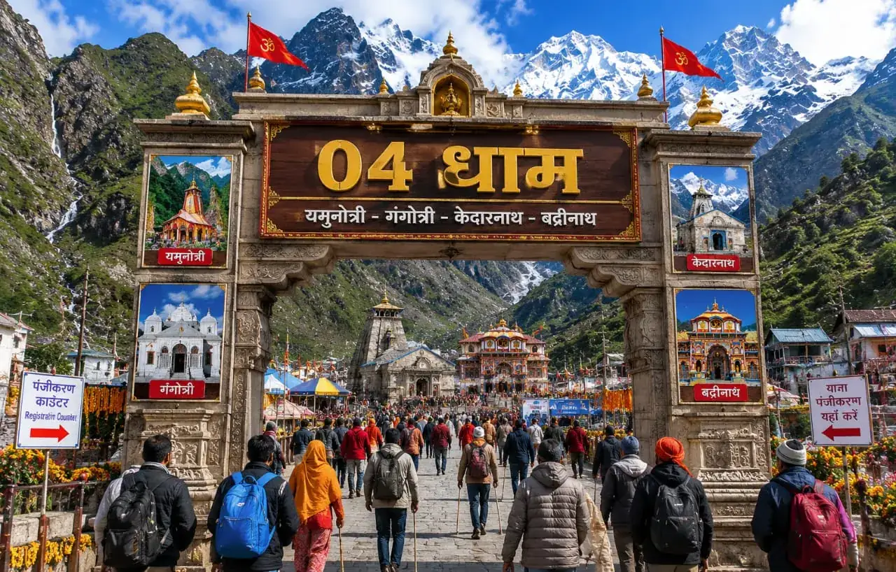 Char Dham Yatra Ex- Delhi With Kedarnath Stay